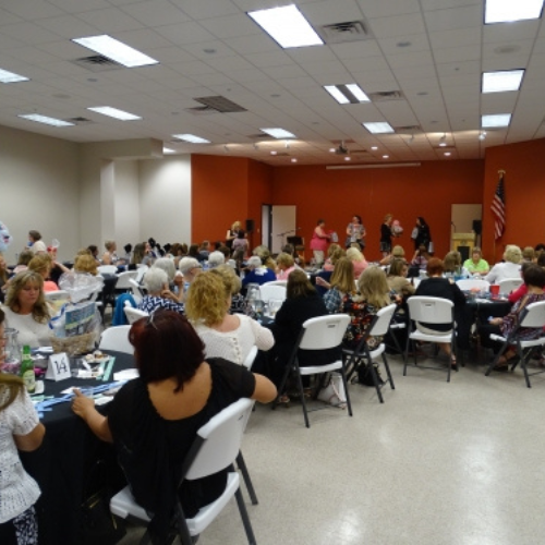 Guests seated at the Diamonds in April Event