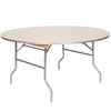 60 Round Wood Table