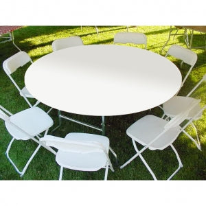60 Round Plastic Tablecover
